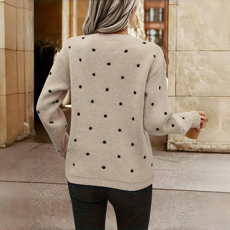 Solea - Cozy Dot Sweater