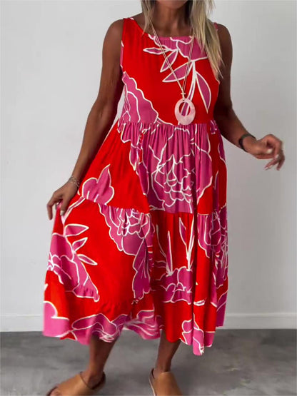 Avelora® | Flowing Bloom Maxi Dress