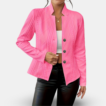 Ivora® | Textured Knit Blazer