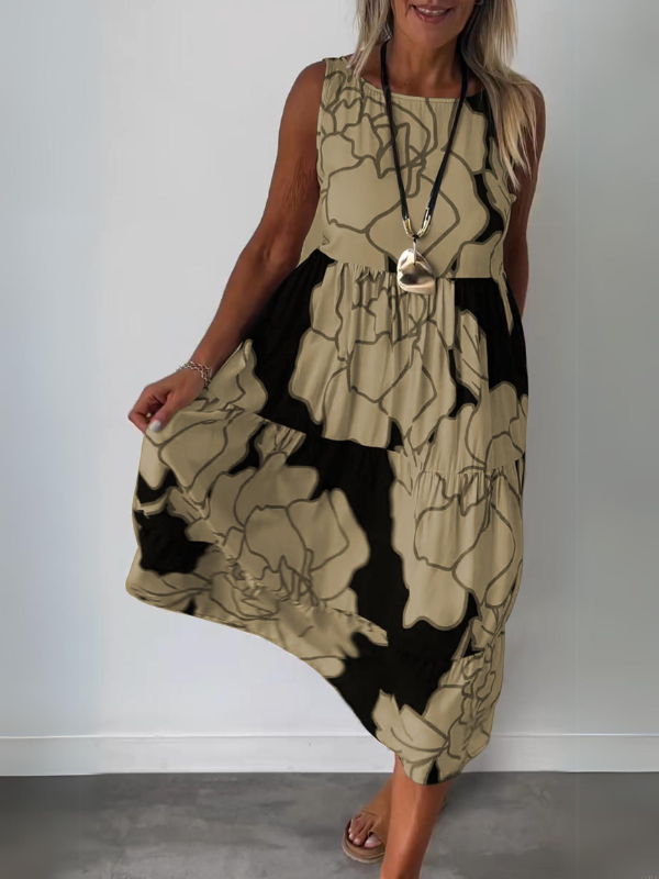 Avelora® | Flowing Bloom Maxi Dress