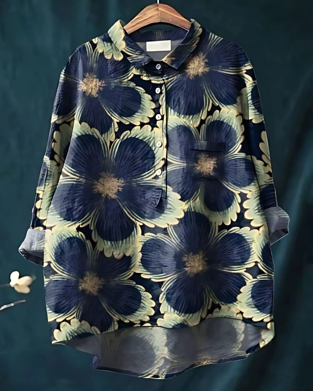 Effie | Artistic Floral Blouse