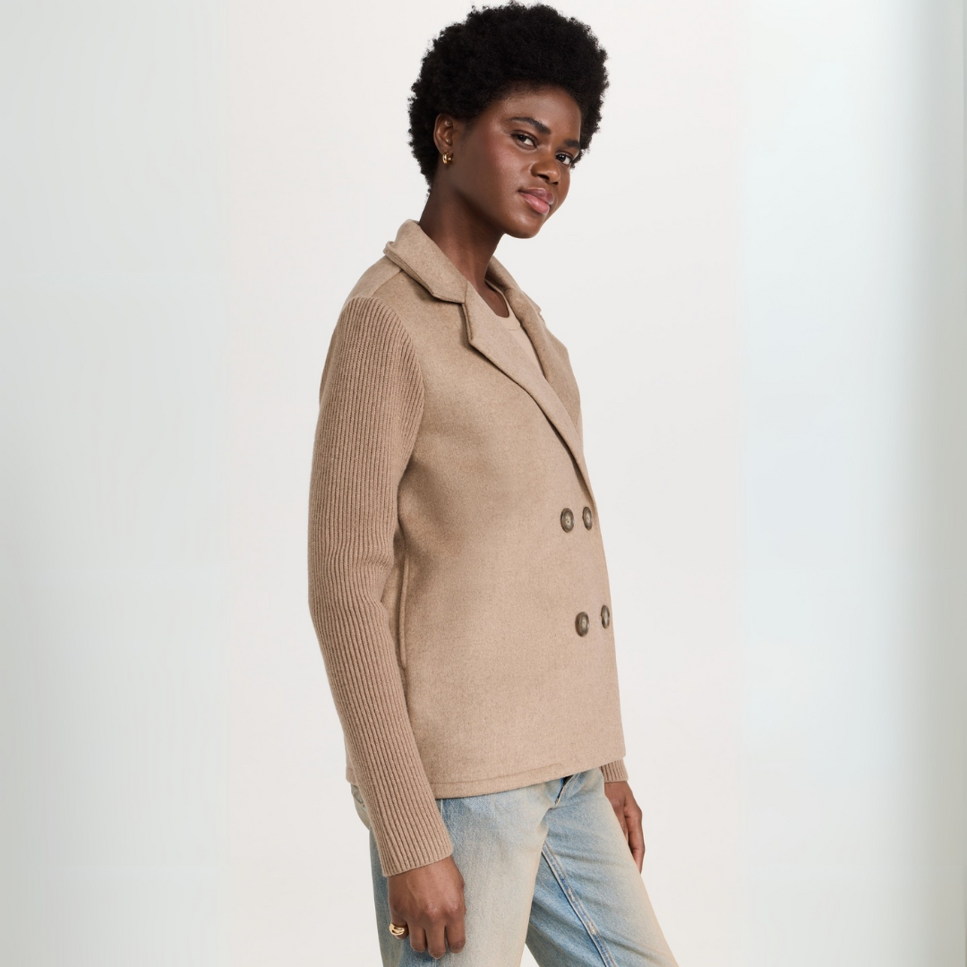 Helen™ | Knitted Blazer Coat