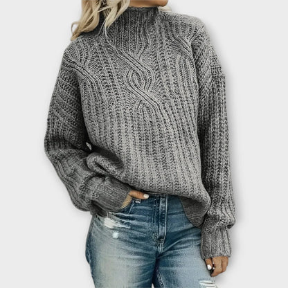 Salome - Modern High-Neck Sweater