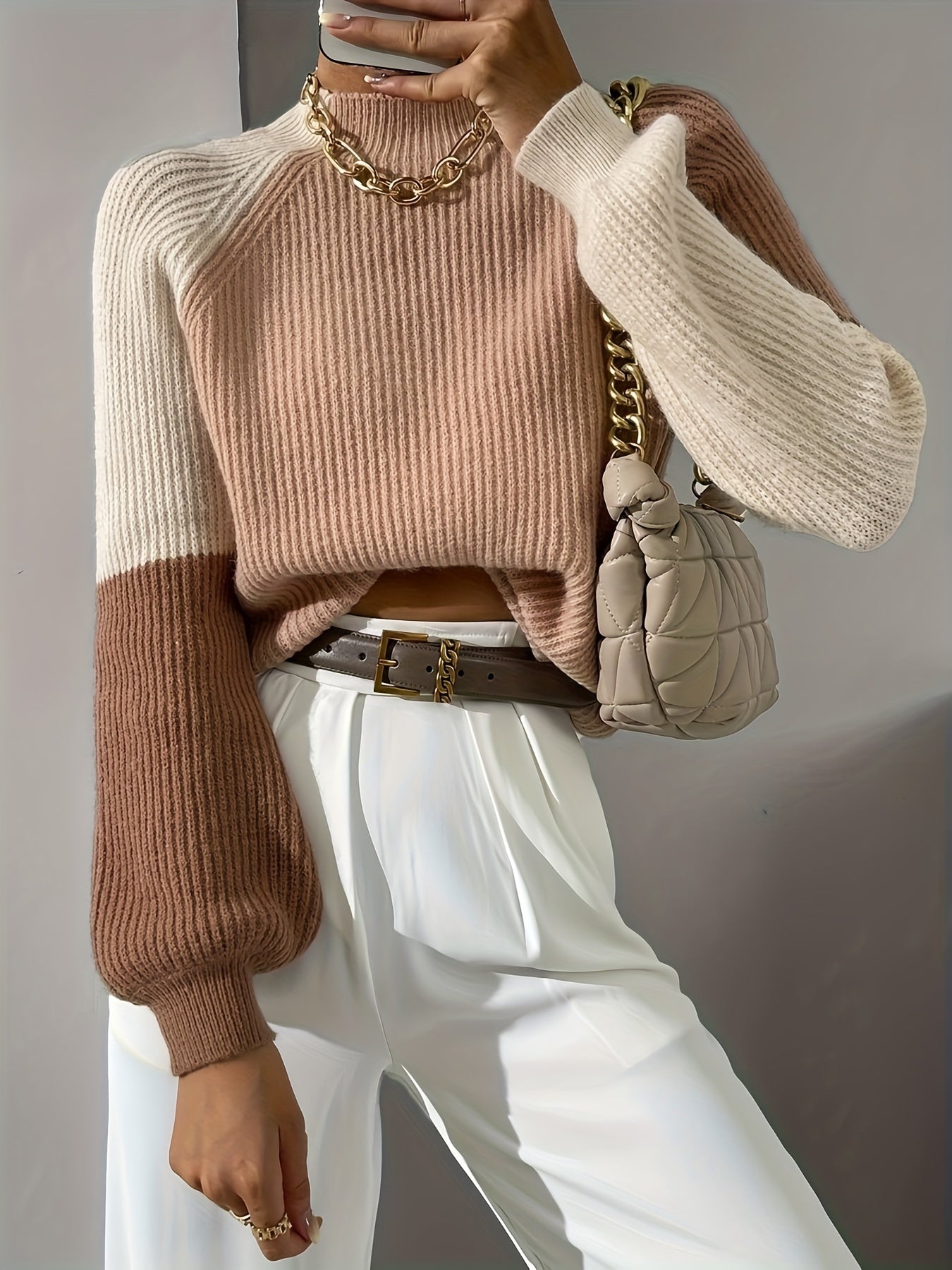 Celine | Colour Block Sweater