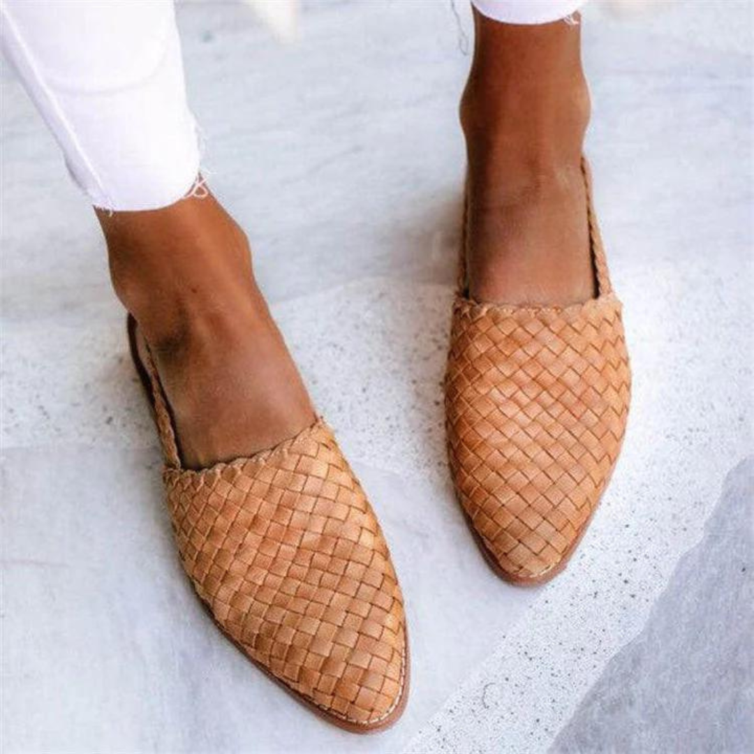 Honora | Chic Woven Slingbacks