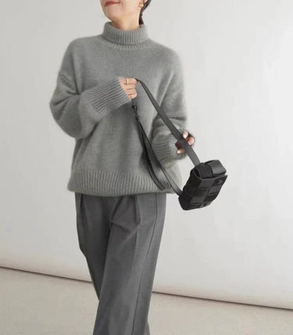 LENA™ | CASHMERE TURTLENECK JUMPER