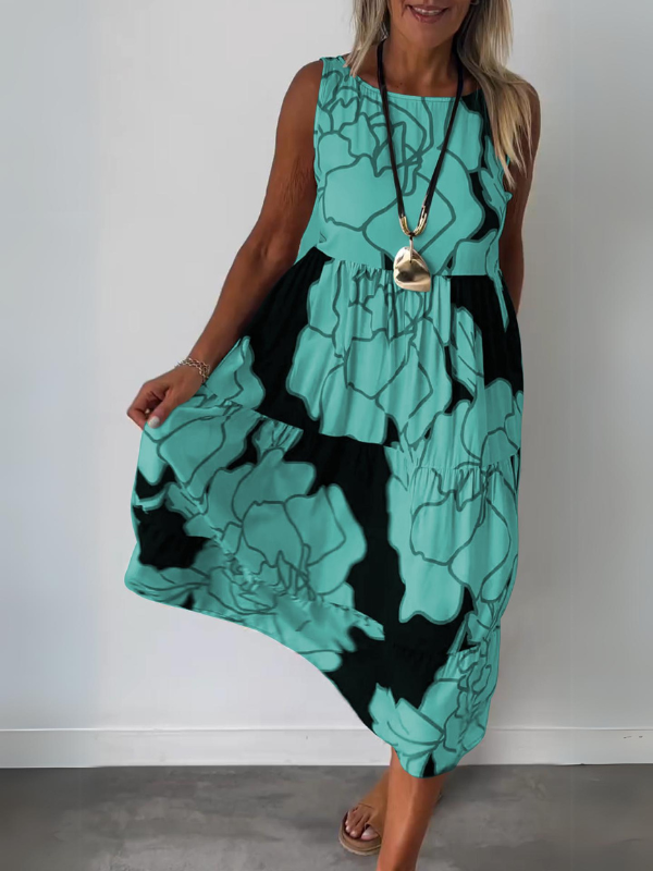 Avelora® | Flowing Bloom Maxi Dress