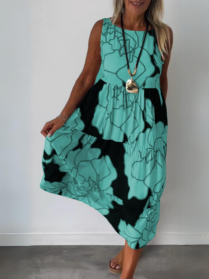 Avelora® | Flowing Bloom Maxi Dress