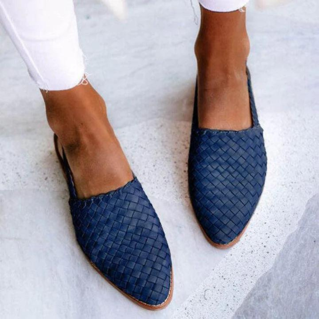 Honora | Chic Woven Slingbacks