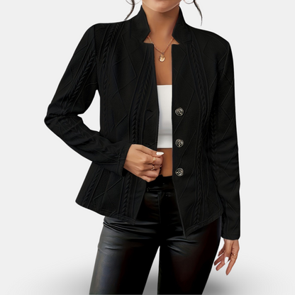 Ivora® | Textured Knit Blazer