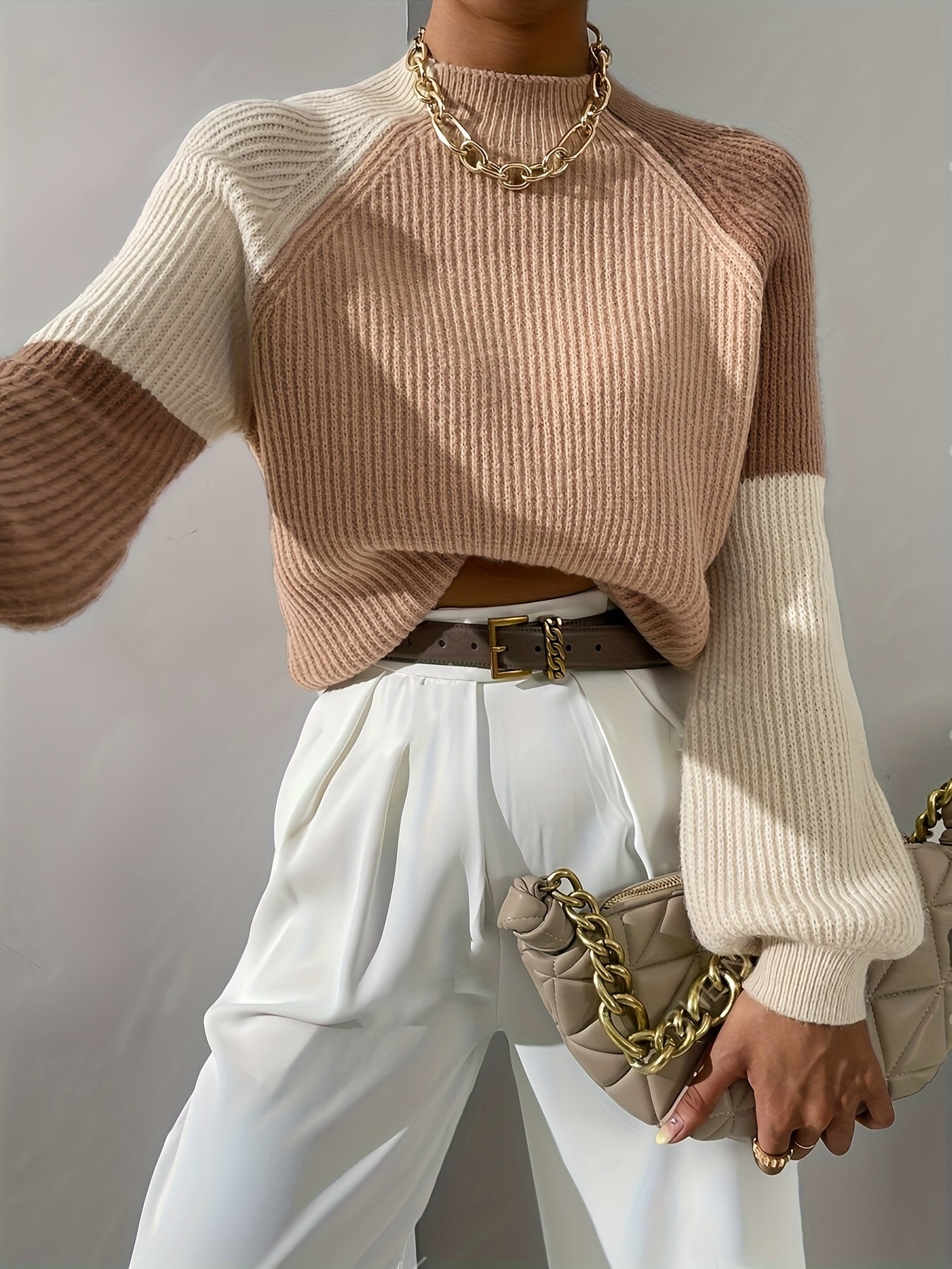 Celine | Colour Block Sweater