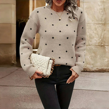 Solea - Cozy Dot Sweater