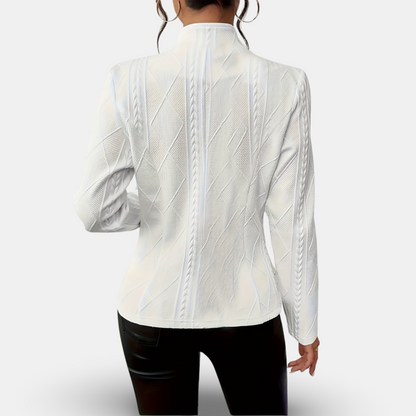 Ivora® | Textured Knit Blazer