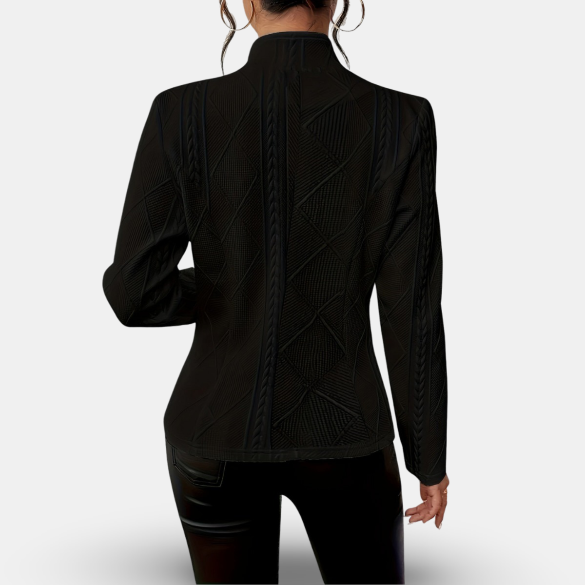 Ivora® | Textured Knit Blazer