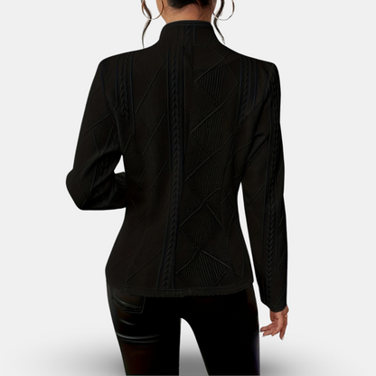 Ivora® | Textured Knit Blazer