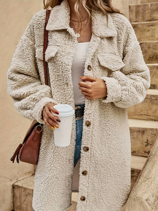 Silvia™ | Stylish Teddy Coat