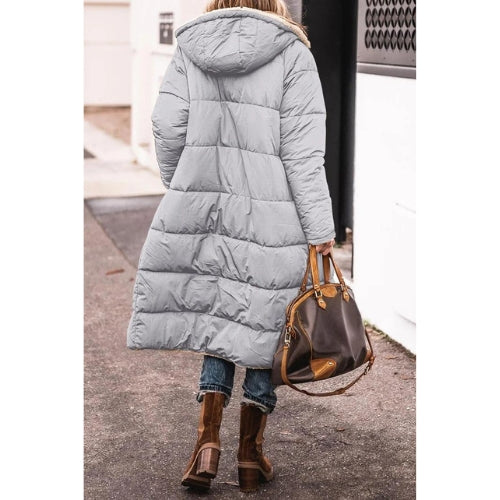 Clara | Long Soft Fleece Coat