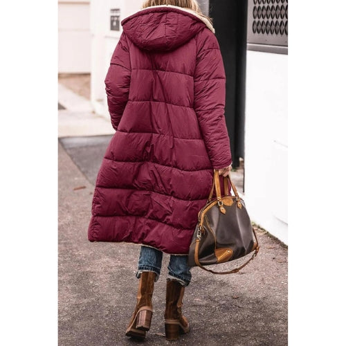 Clara | Long Soft Fleece Coat