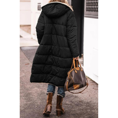 Clara | Long Soft Fleece Coat