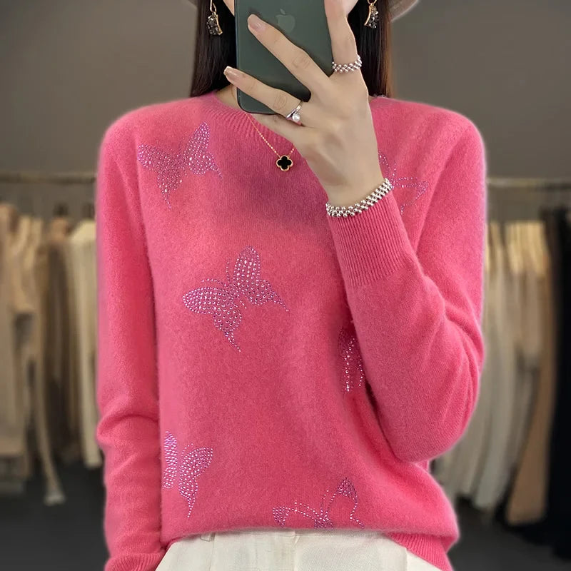 Adelina - Butterfly Sweater