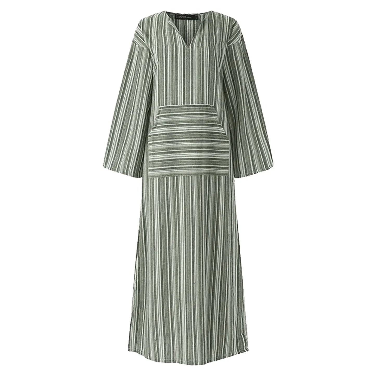 Chloe | Vintage Stripped Long Dress