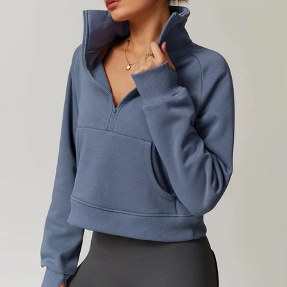 Vera | Sleek Half-Zip Sweater