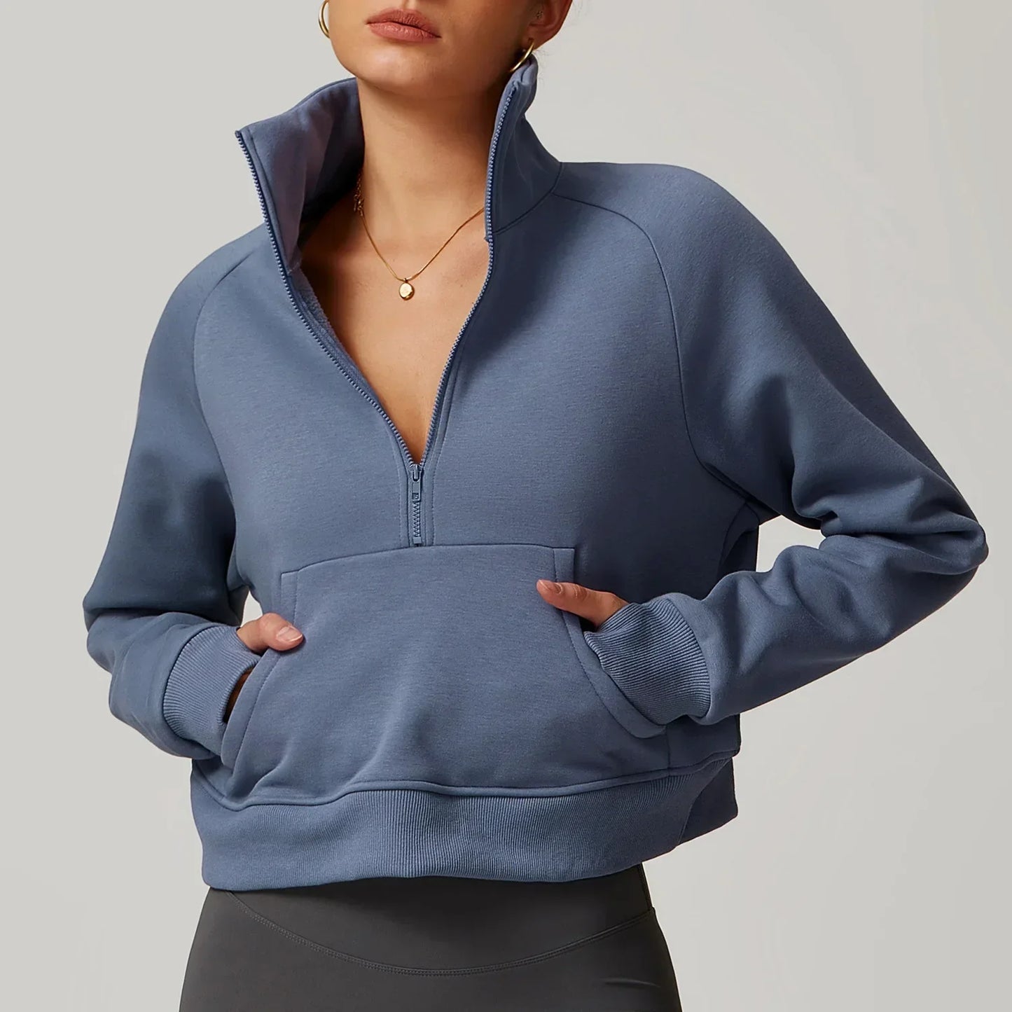 Vera | Sleek Half-Zip Sweater