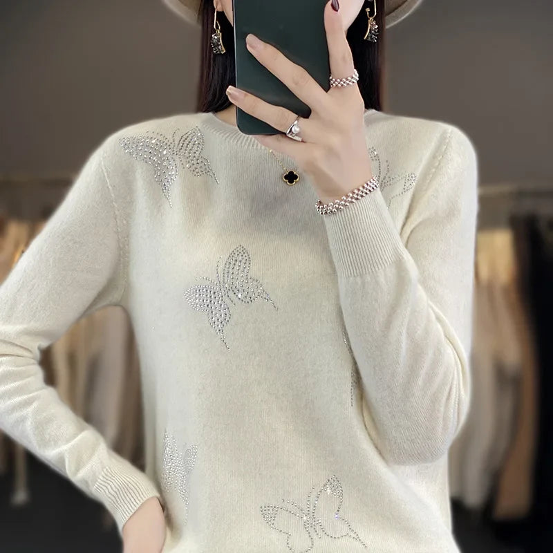 Adelina - Butterfly Sweater