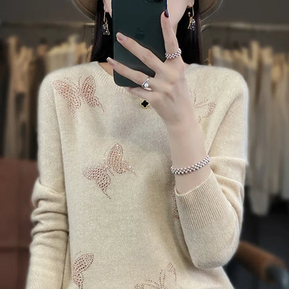 Adelina - Butterfly Sweater