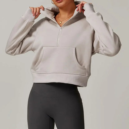 Vera | Sleek Half-Zip Sweater