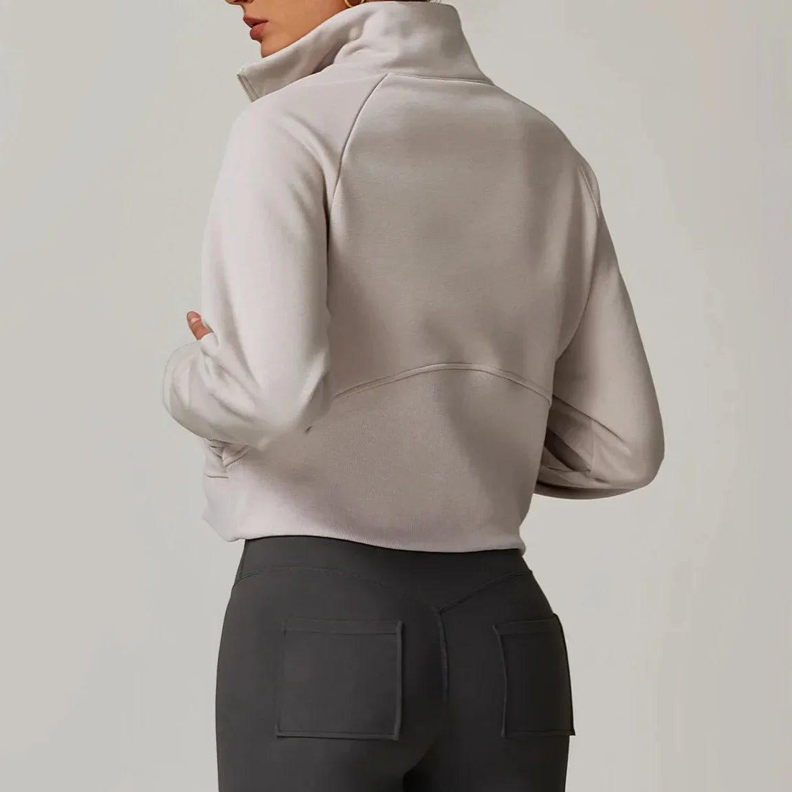 Vera | Sleek Half-Zip Sweater