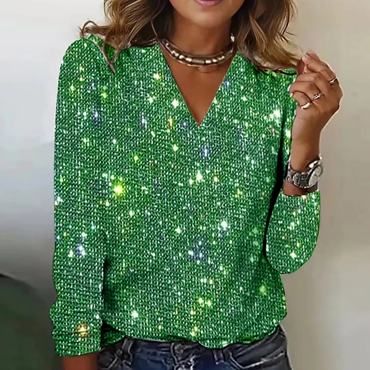 Octavia | Sparkling Elegance Top