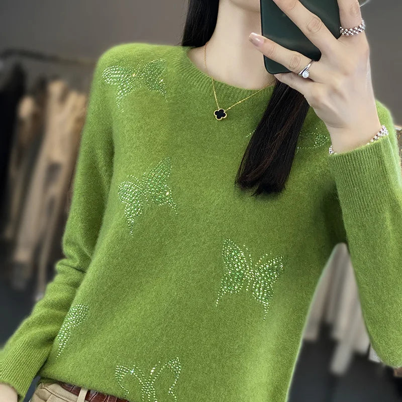 Adelina - Butterfly Sweater