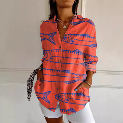 Suzie | Fashionale Printed Blouse