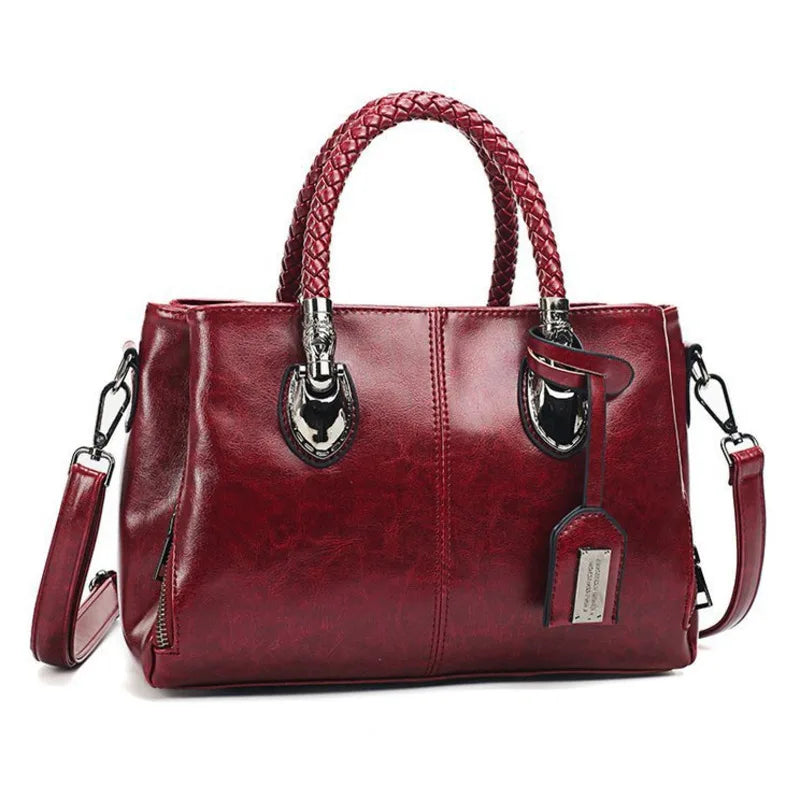 Grace | Elegant Handbag with Braided Handle