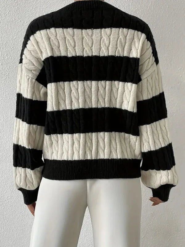 Romy | Luxe Stripe Sweater