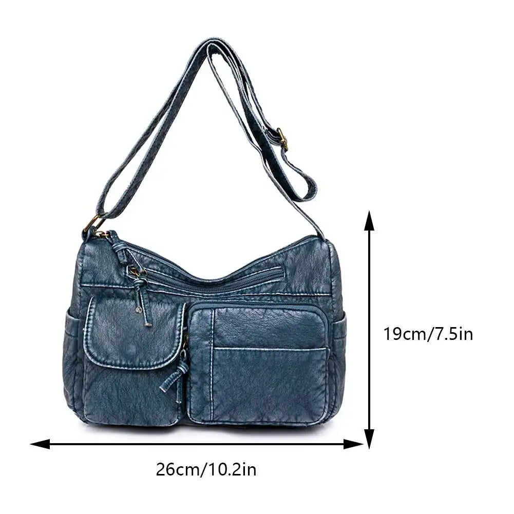 Emily | Vintage Shoulder Bag with Multiple Compartments