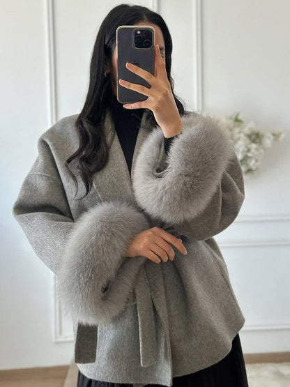 Grace Faux Fur Coat