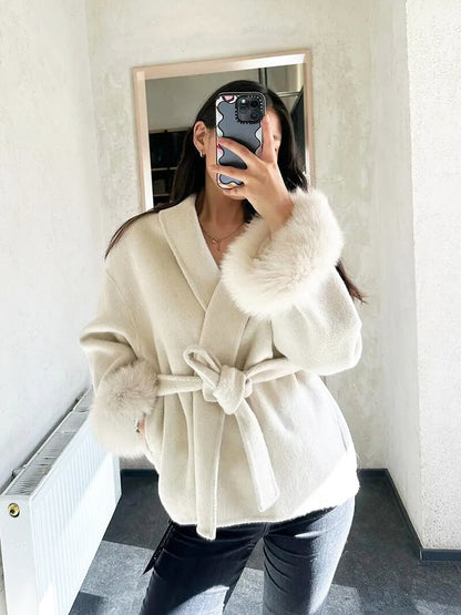 Grace Faux Fur Coat