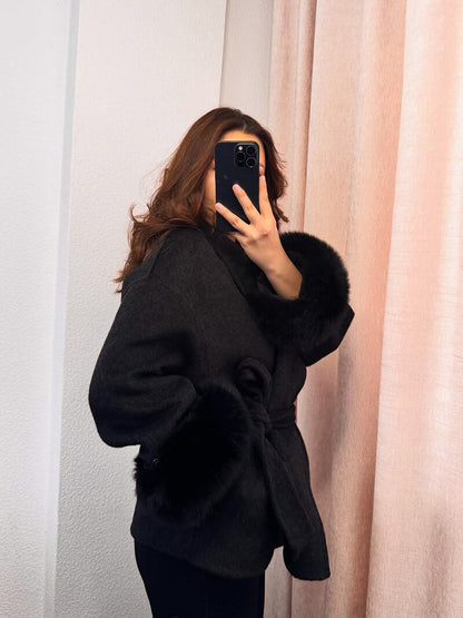 Grace Faux Fur Coat