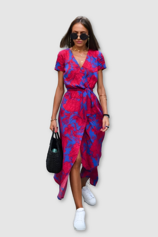 Zoe | Flowing Wrap Dress