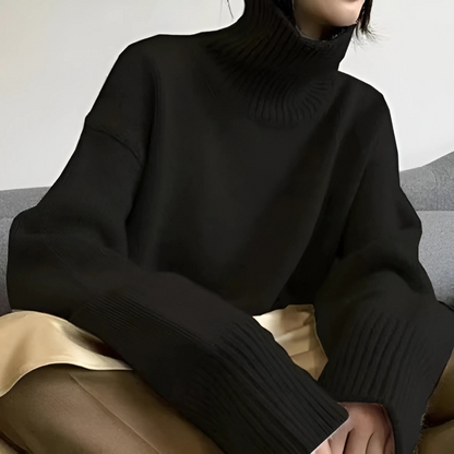 LENA™ | CASHMERE TURTLENECK JUMPER