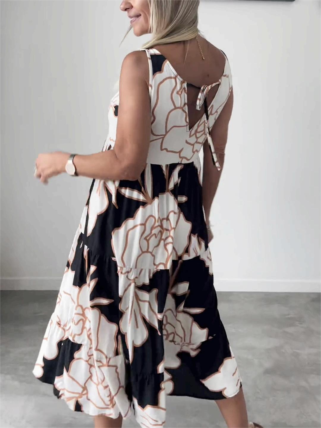 Avelora® | Flowing Bloom Maxi Dress