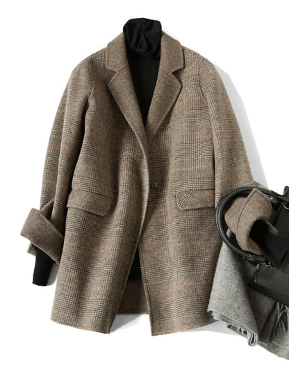 Vicky™ | Classic Plaid Coat for Winter