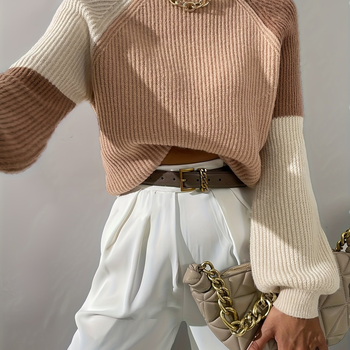 Celine | Colour Block Sweater