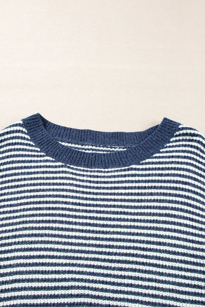 Zoya | Cozy Striped Knit Sweater