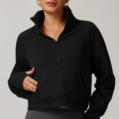 Vera | Sleek Half-Zip Sweater