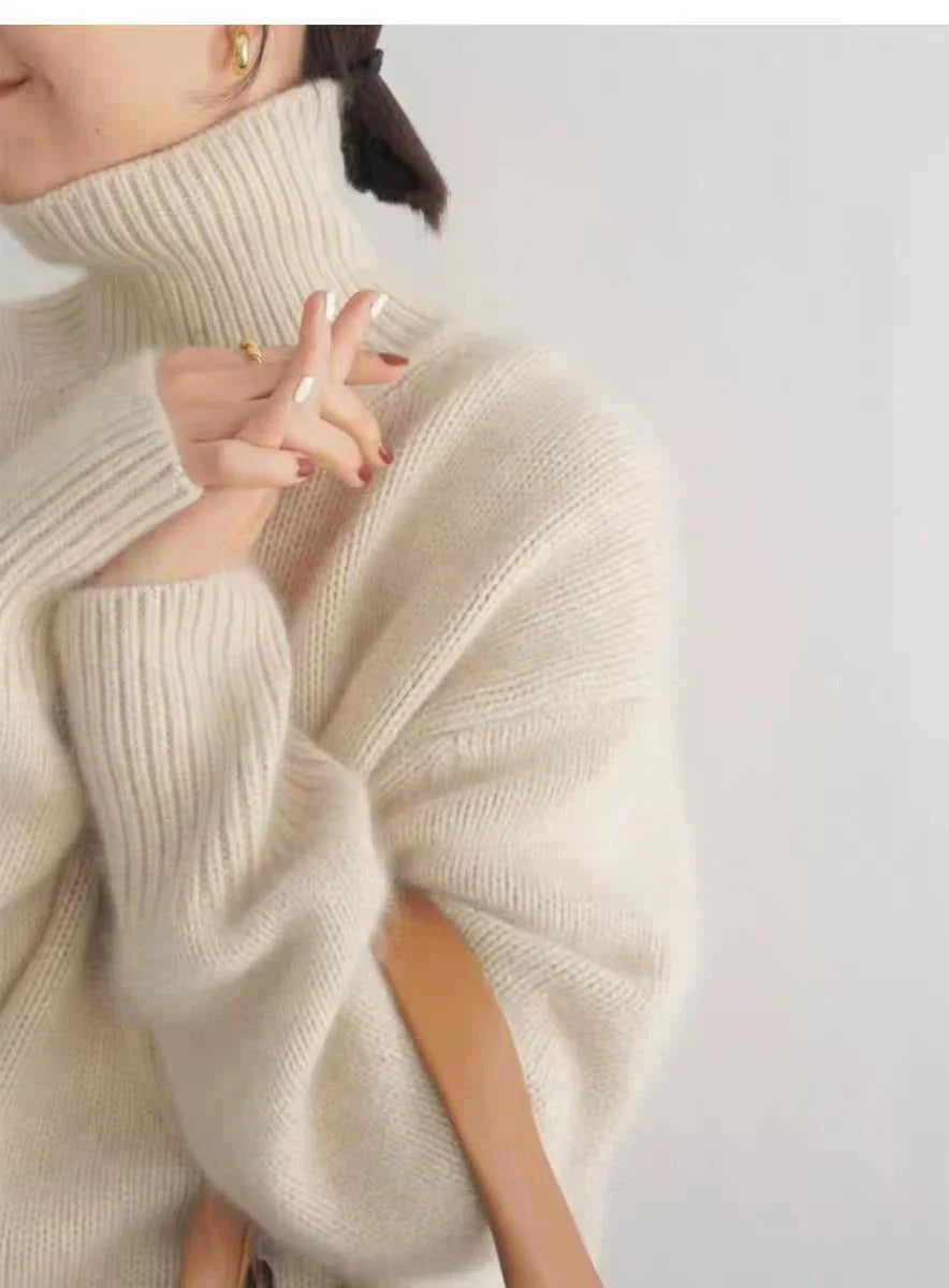 LENA™ | CASHMERE TURTLENECK JUMPER