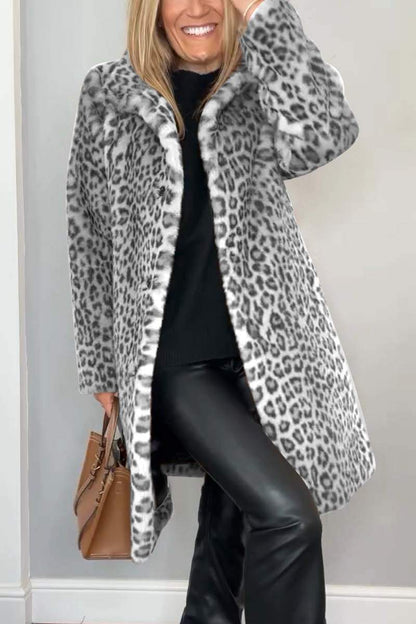 Vienna | Chic Leopard Coat