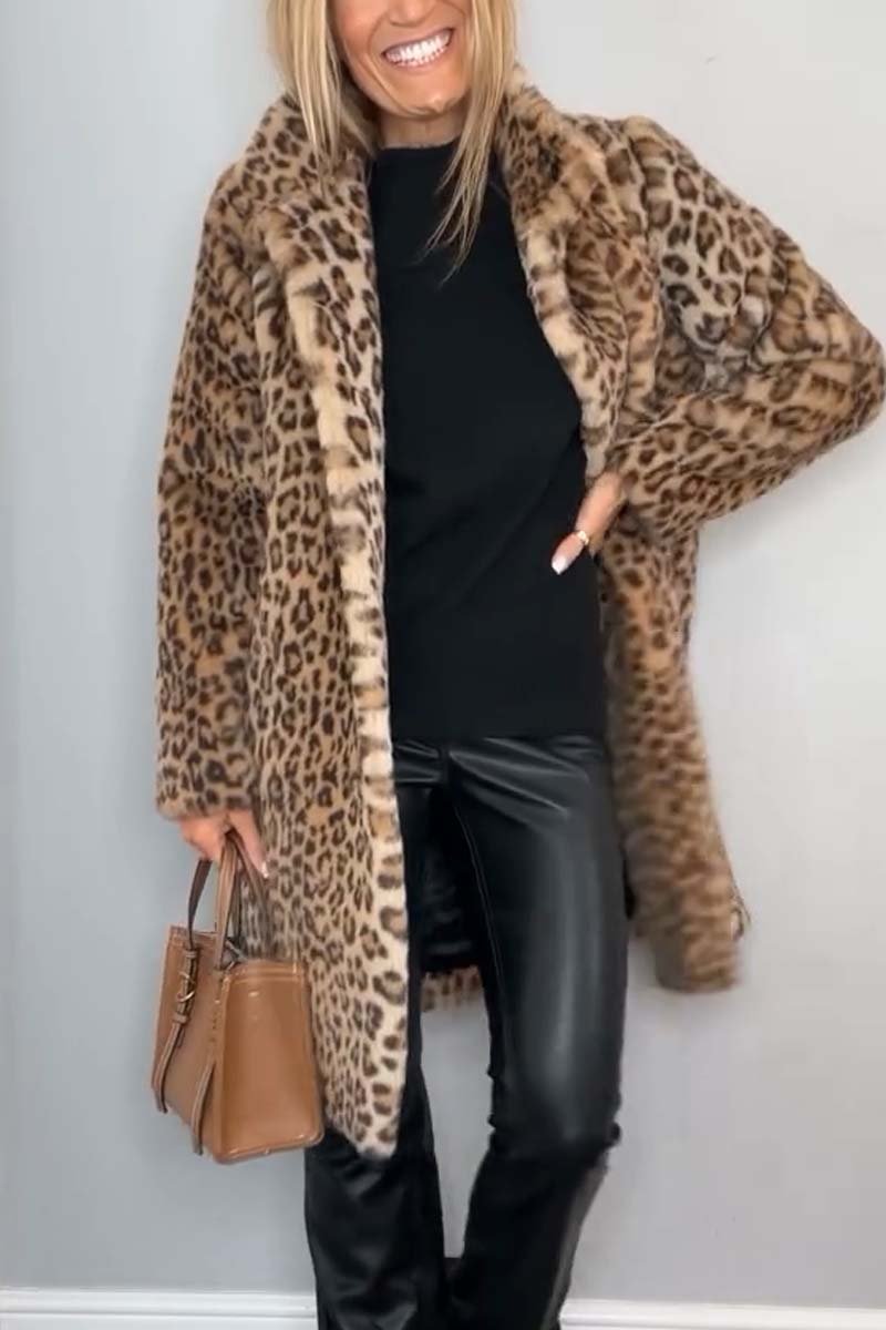 Vienna | Chic Leopard Coat